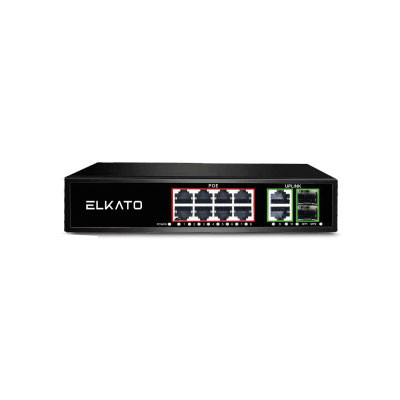 سوئیچ شبکه 8 پورت POE الکاتو EL-1SG0822GP-120W