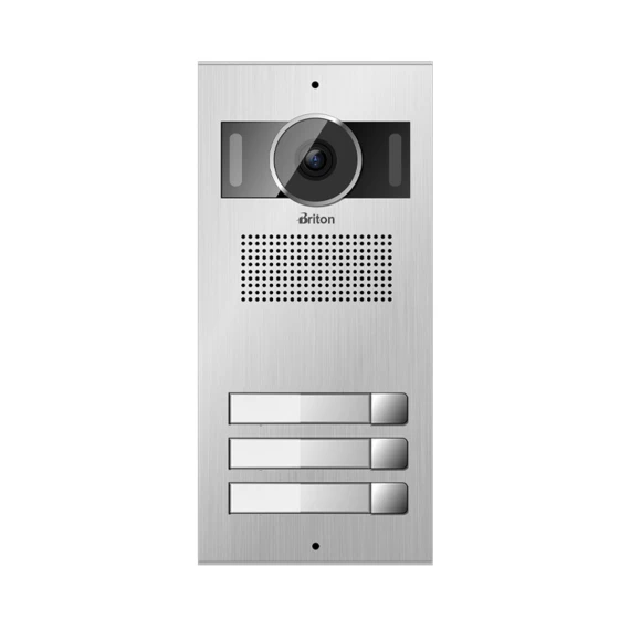 پنل سه واحدی آیفون تصویری برایتون سری 2000
