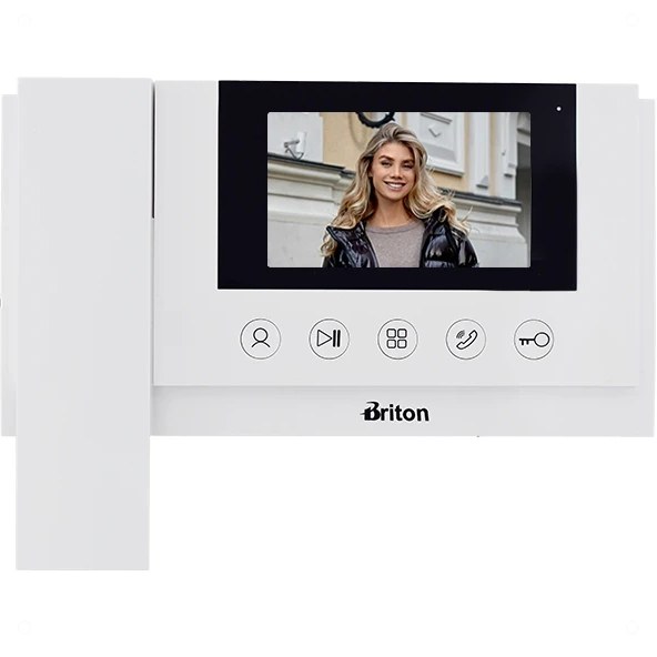 مانیتور 4.3 اینچ آیفون تصویری برایتون BAM-4330-TI-W