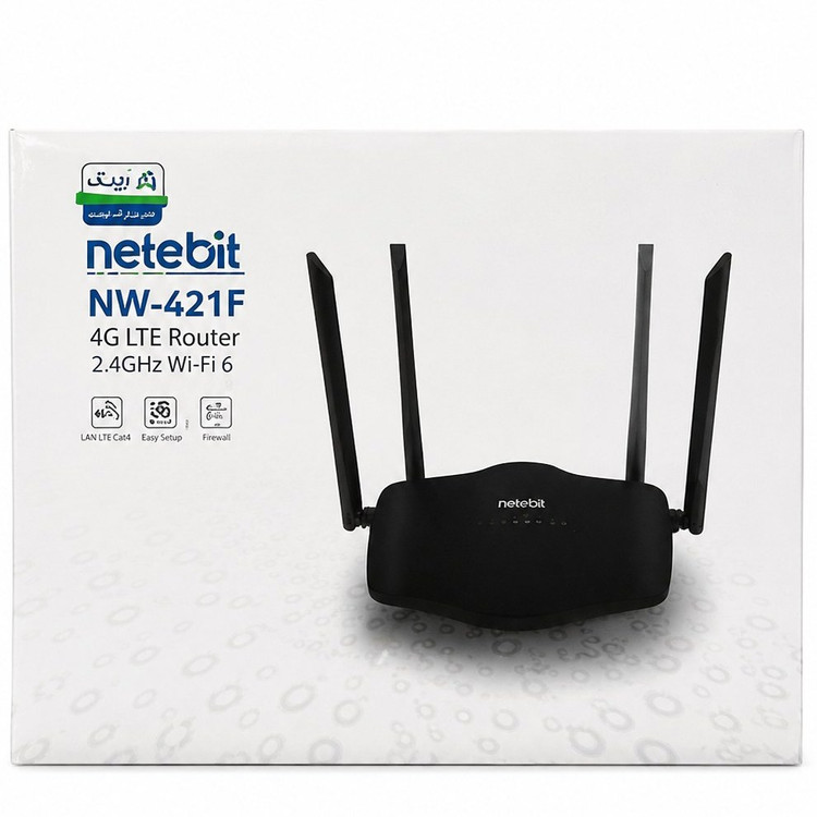 مودم سیمکارتی آنلاک LTE/4G نتربیت مدل NW-421F با گارانتی آونگ