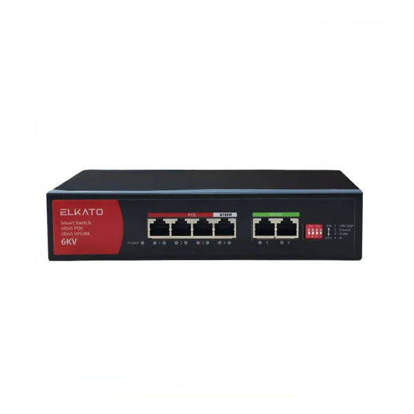 سوئیچ شبکه 4 پورت الکاتو EL-1SB0420BP-65W(V2)