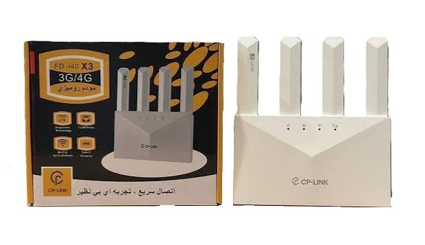 مودم سیمکارتی آنلاک 3G/4G سی پی لینک مدل FD- i40- X3 با وای فای 6 و گارانتی تعویض