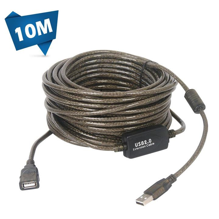 کابل افزایش طول اکتیو USB وی نت 10 متری مدل V-E5 نویزگیردار