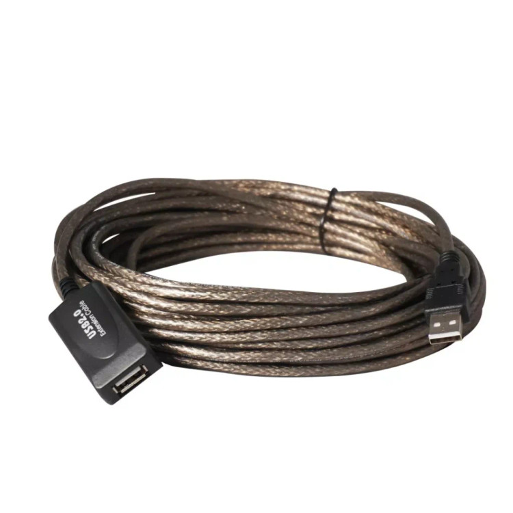 کابل افزایش طول اکتیو USB وی نت 10 متری مدل V-E5 نویزگیردار