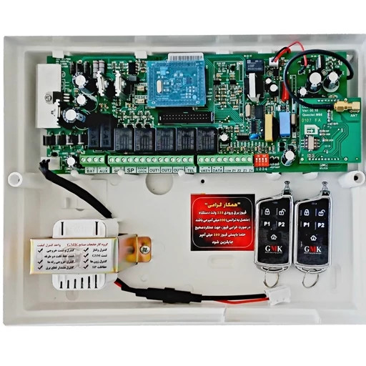 دستگاه دزدگیر سیمکارتی و خط شهری جی ام کا مدل S1-M2